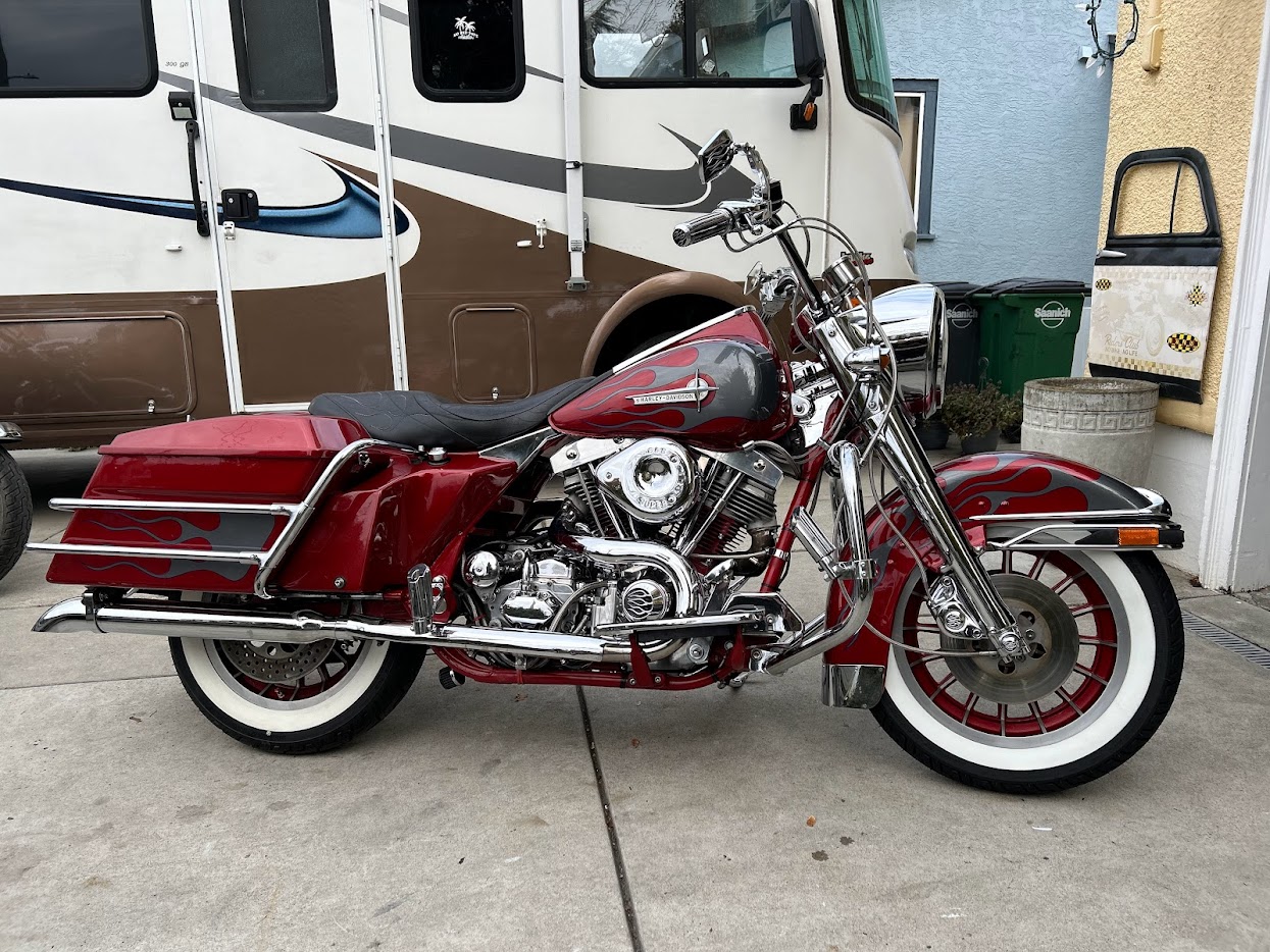 You are currently viewing 1981 Harley Davidson FLHT For Sale, $7400
