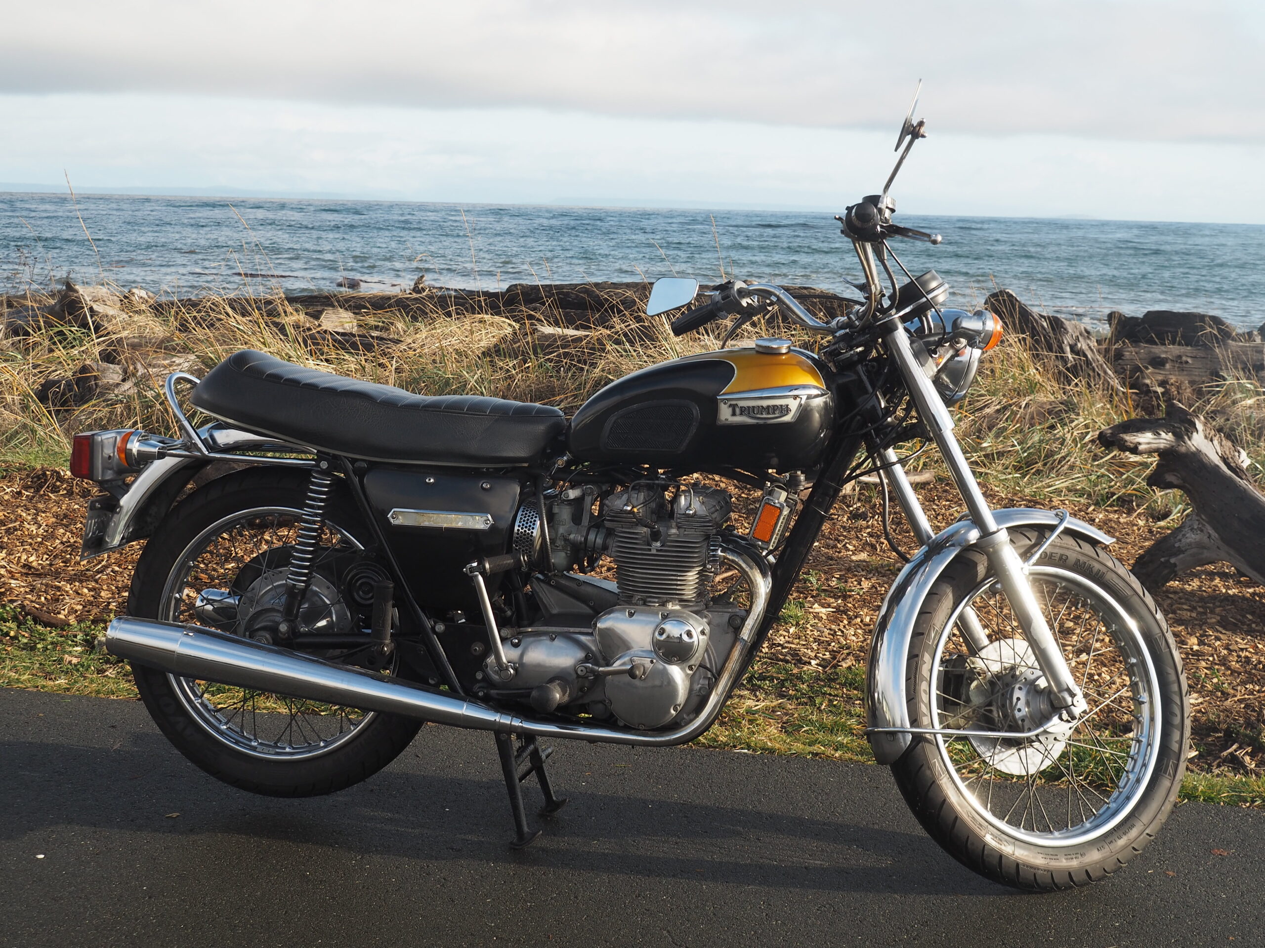 You are currently viewing 1974 Triumph T150V For Sale $8750