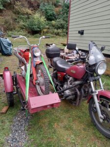 Read more about the article 1979 Yamaha XS1100 Special, sidecar, Midnite Special parts bike, spares $4850